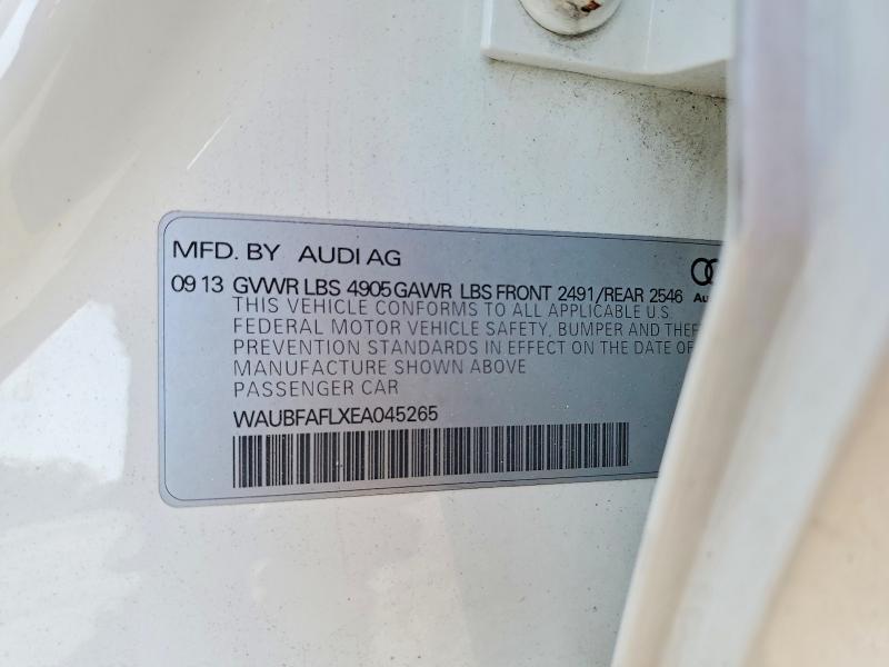 Aukcja sprzedaży 2014 Audi A4, vin: WAUBFAFLXEA045265, numer aukcji: 58986816