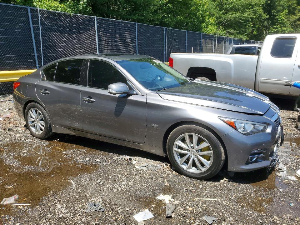 2016 Infiniti Q50 მანქანა იყიდება აუქციონზე, vin: JN1EV7AR2GM340141, აუქციონის ნომერი: 62081176