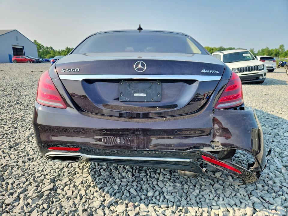 2018 Mercedes-benz S მანქანა იყიდება აუქციონზე, vin: WDDUG8GB4JA346489, აუქციონის ნომერი: 61228316