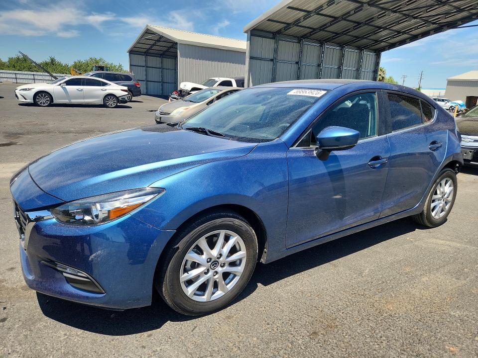 59863926 :رقم المزاد ، 3MZBN1U79HM155336 vin ، 2017 Mazda 3 مزاد بيع