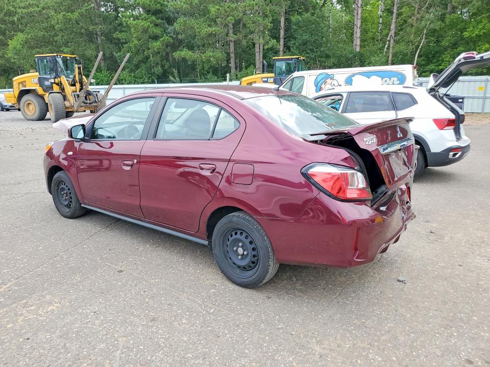 Aukcja sprzedaży 2022 Mitsubishi Mirage, vin: ML32FUFJ7NHF03683, numer aukcji: 61964686