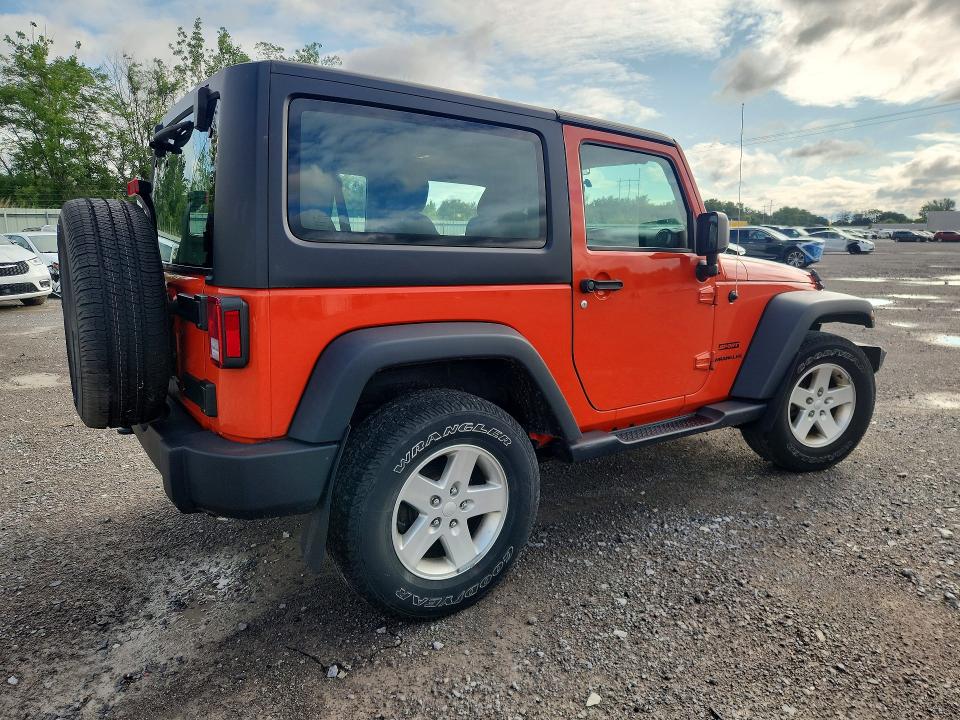 2015 Jeep Wrangler მანქანა იყიდება აუქციონზე, vin: 1C4AJWAG7FL700427, აუქციონის ნომერი: 61490766