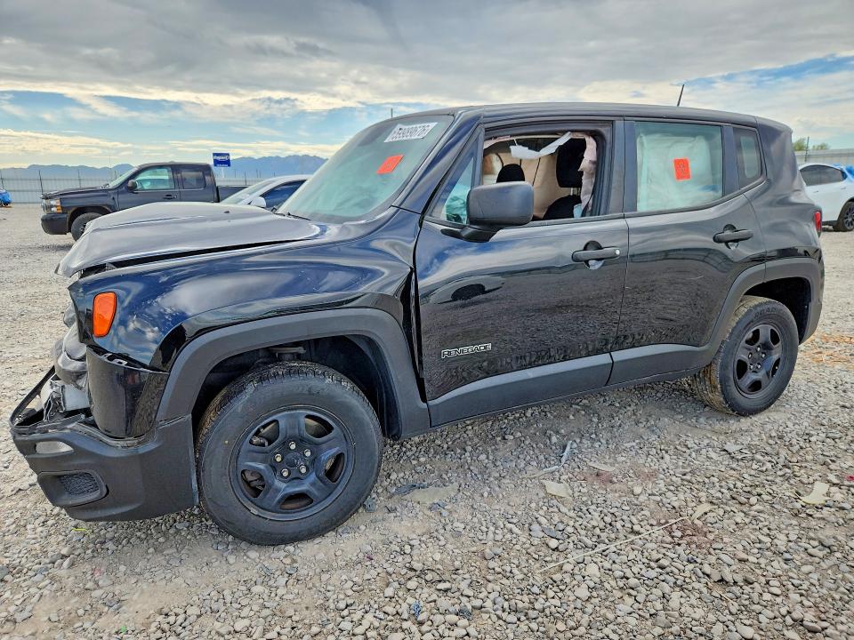 Продажа на аукционе авто 2017 Jeep Renegade, vin: ZACCJBAB6HPG26633, номер лота: 59989676