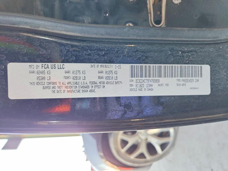 Продаж на аукціоні авто 2015 Dodge Charger, vin: 2C3CDXCT5FH765858, номер лоту: 59817286