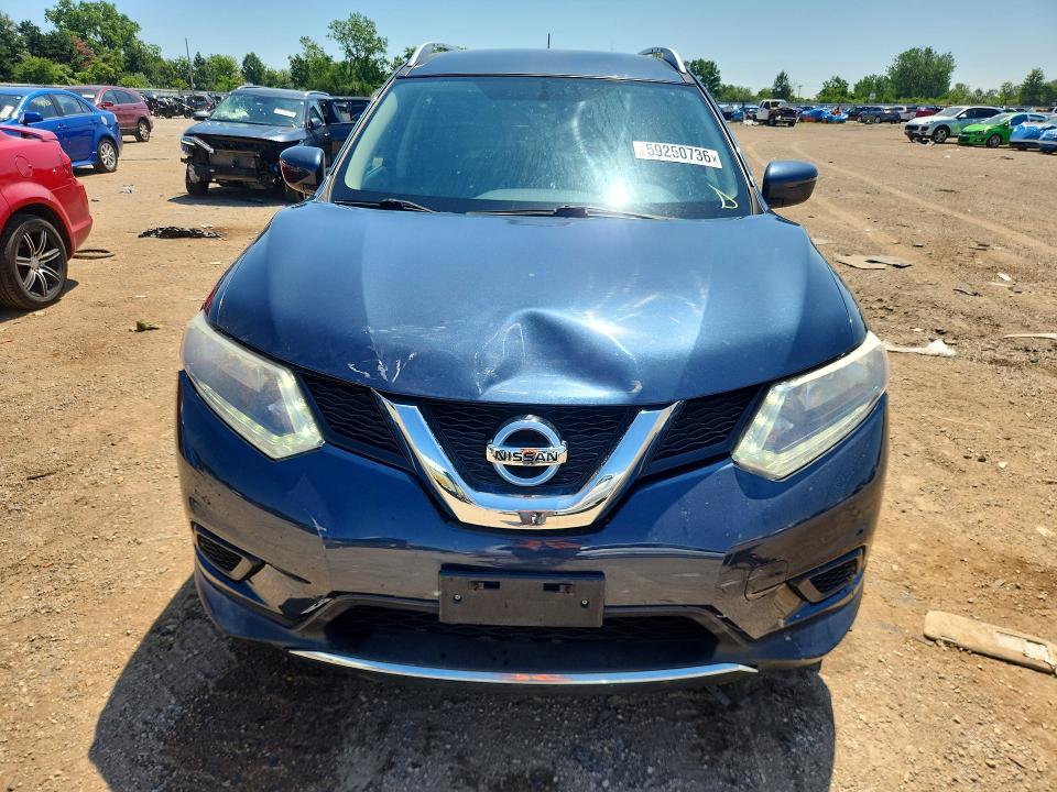 2016 Nissan Rogue მანქანა იყიდება აუქციონზე, vin: KNMAT2MV7GP659689, აუქციონის ნომერი: 59250736