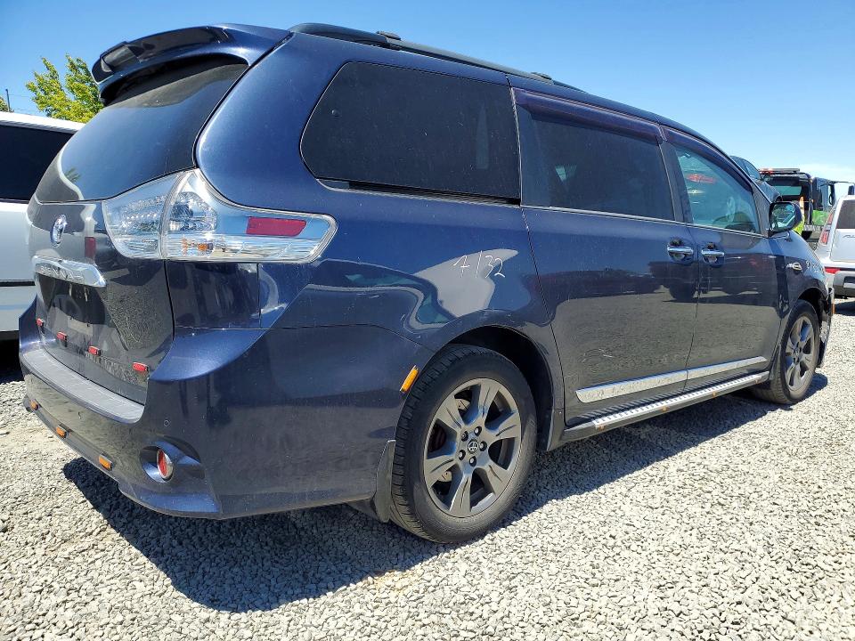 2019 Toyota Sienna მანქანა იყიდება აუქციონზე, vin: 5TDEZ3DC8KS211383, აუქციონის ნომერი: 59308896