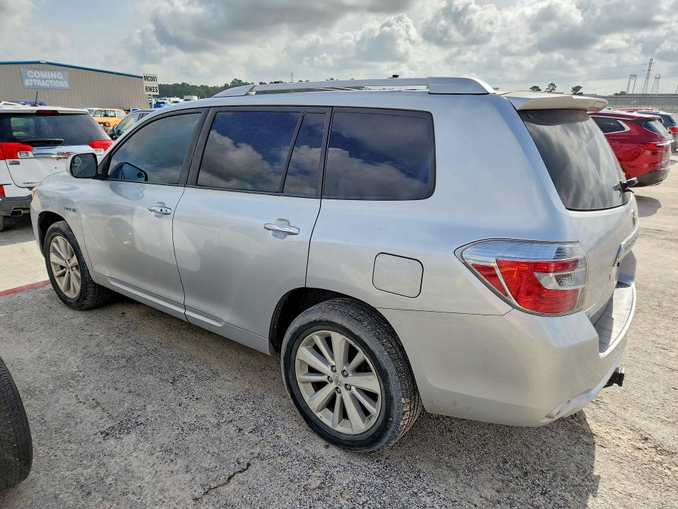 61541626 :رقم المزاد ، JTEJW3EH8A2046017 vin ، 2010 Toyota Highlander Hybrid مزاد بيع