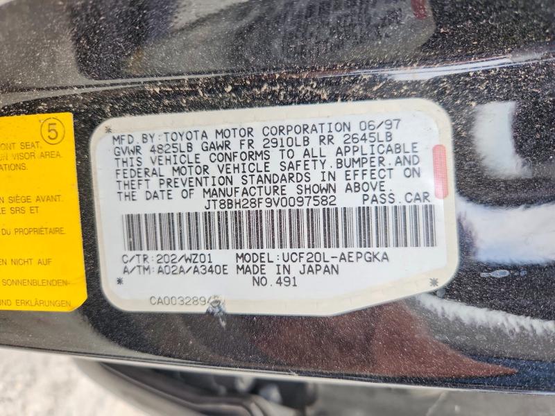 Продаж на аукціоні авто 1997 Lexus Ls, vin: JT8BH28F9V0097582, номер лоту: 61603176
