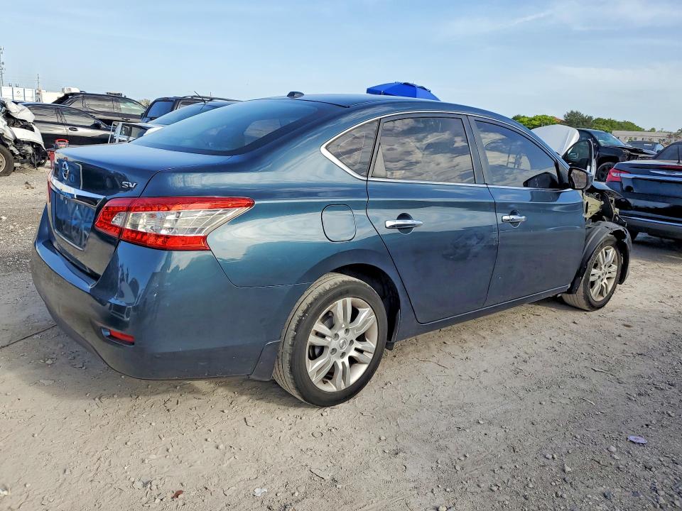 2015 Nissan Sentra მანქანა იყიდება აუქციონზე, vin: 3N1AB7AP5FL674436, აუქციონის ნომერი: 61114646