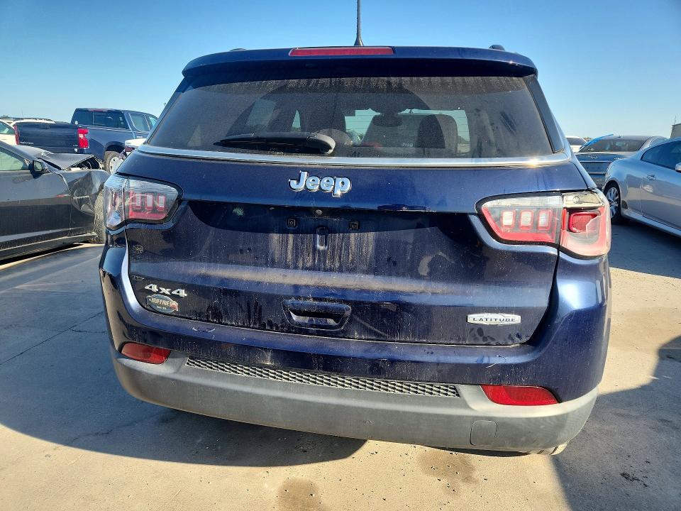 2018 Jeep Compass მანქანა იყიდება აუქციონზე, vin: 3C4NJDBB0JT315667, აუქციონის ნომერი: 60384306