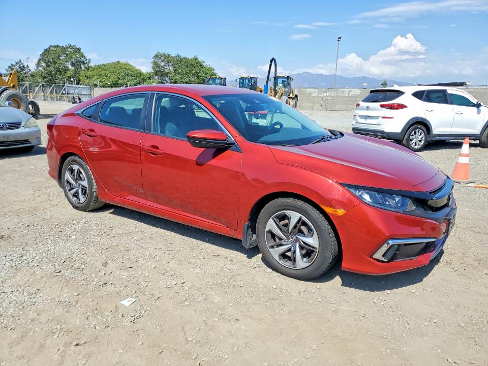 2019 Honda Civic მანქანა იყიდება აუქციონზე, vin: 19XFC2F61KE200212, აუქციონის ნომერი: 61351606