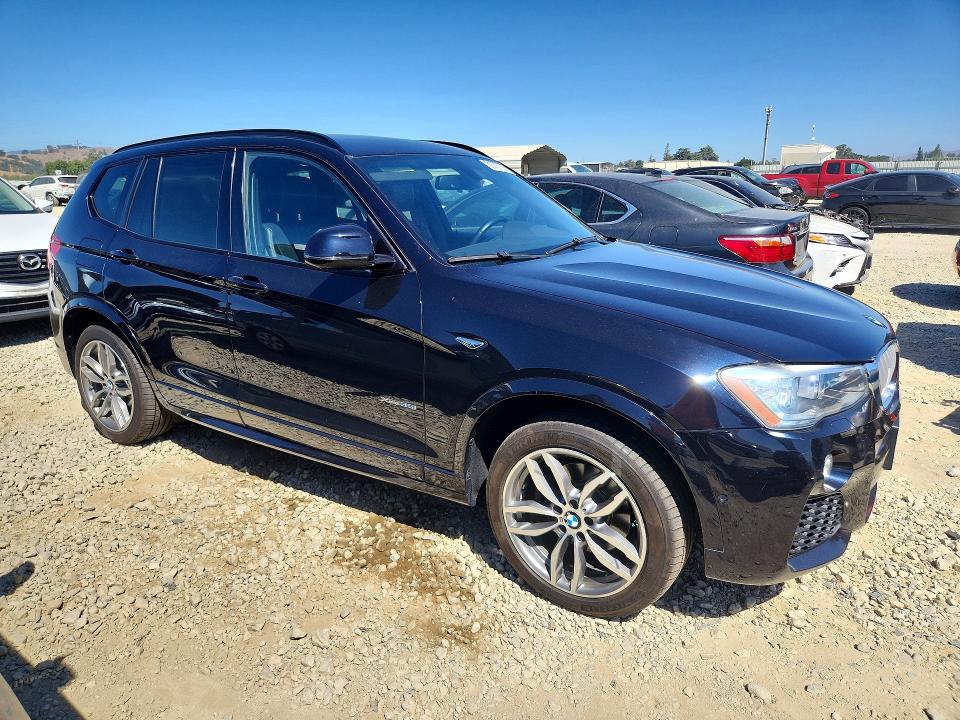 2016 Bmw X3 მანქანა იყიდება აუქციონზე, vin: 5UXWX7C50G0R16756, აუქციონის ნომერი: 61573756