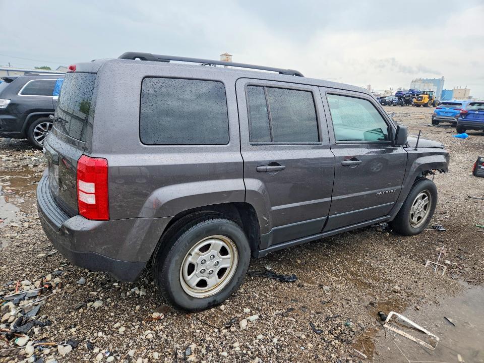 Aukcja sprzedaży 2016 Jeep Patriot, vin: 1C4NJPBB5GD808437, numer aukcji: 62315646