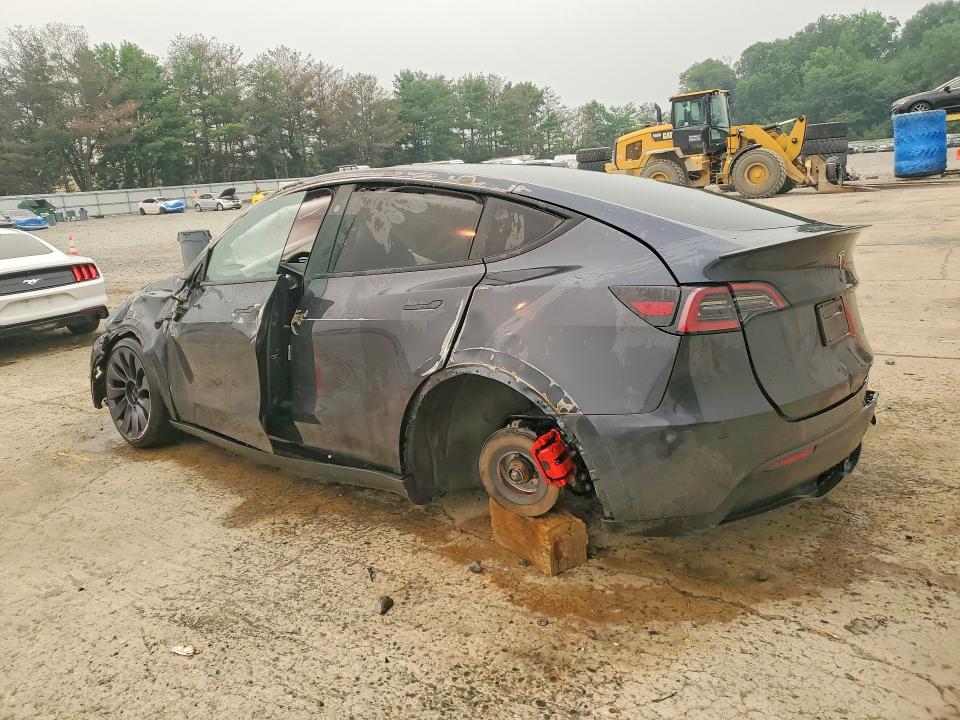 61151296 :رقم المزاد ، 7SAYGDEF8SF310827 vin ، 2025 Tesla Model Y مزاد بيع