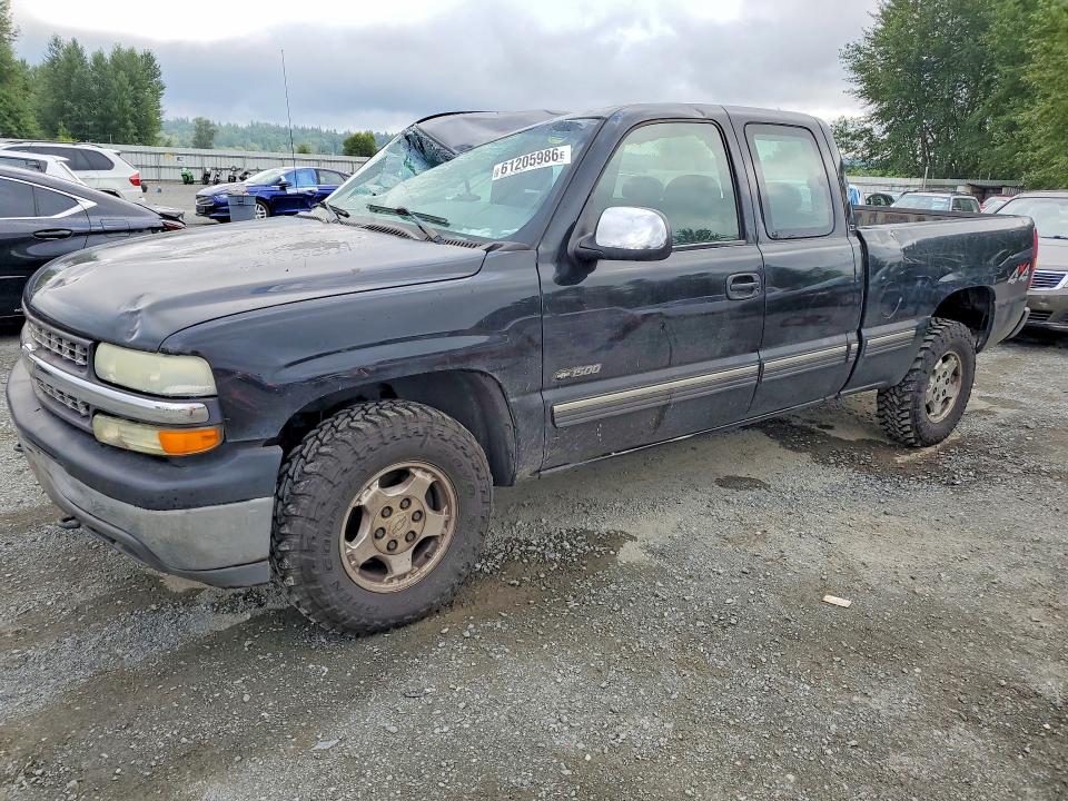 2002 Chevrolet Silverado მანქანა იყიდება აუქციონზე, vin: 2GCEK19T221399147, აუქციონის ნომერი: 61205986