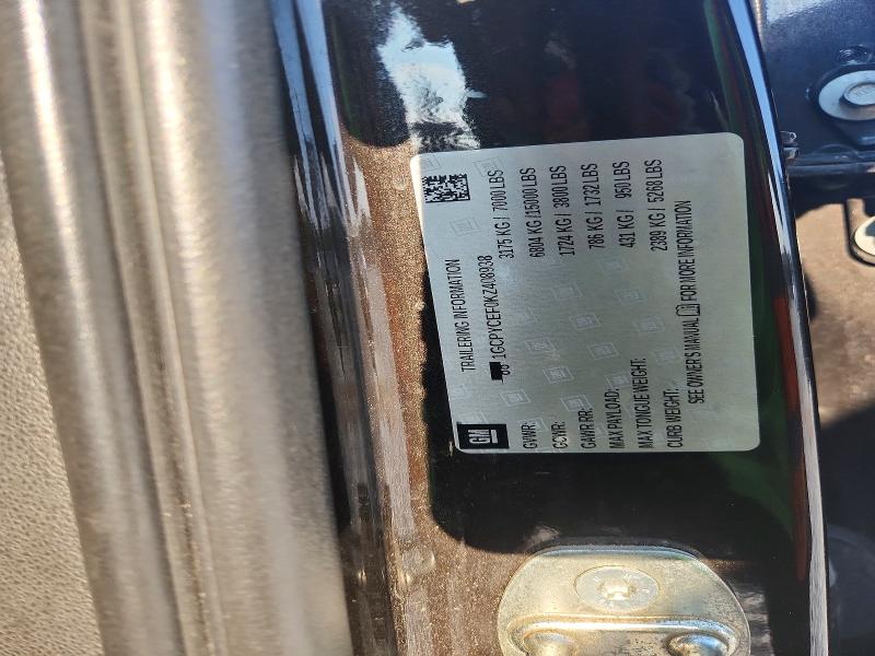 Продаж на аукціоні авто 2019 Chevrolet Silverado, vin: 1GCPYCEF0KZ408938, номер лоту: 55490806
