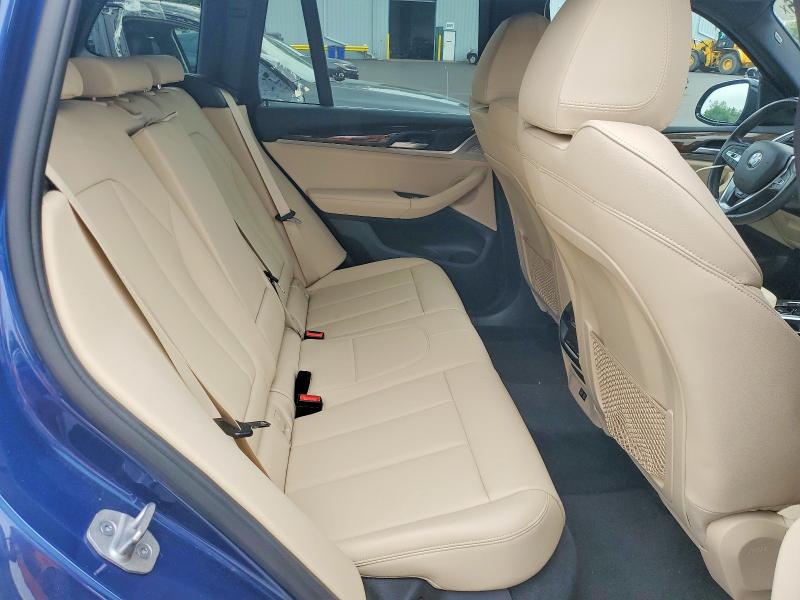 2021 Bmw X3 მანქანა იყიდება აუქციონზე, vin: 5UXTY5C0XM9F50078, აუქციონის ნომერი: 61639836