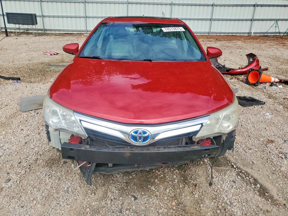 Auction sale of the 2012 Toyota Camry Hybrid, vin: 4T1BD1FK5CU010558, lot number: 74513875