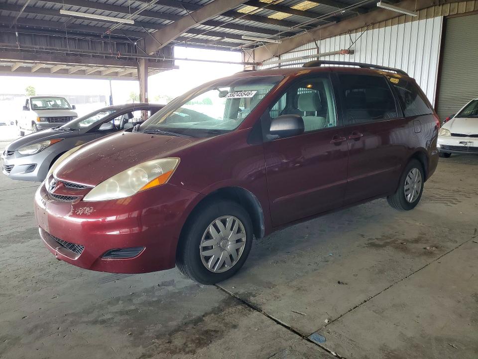 2006 Toyota Sienna მანქანა იყიდება აუქციონზე, vin: 5TDZA23C66S505164, აუქციონის ნომერი: 59245546