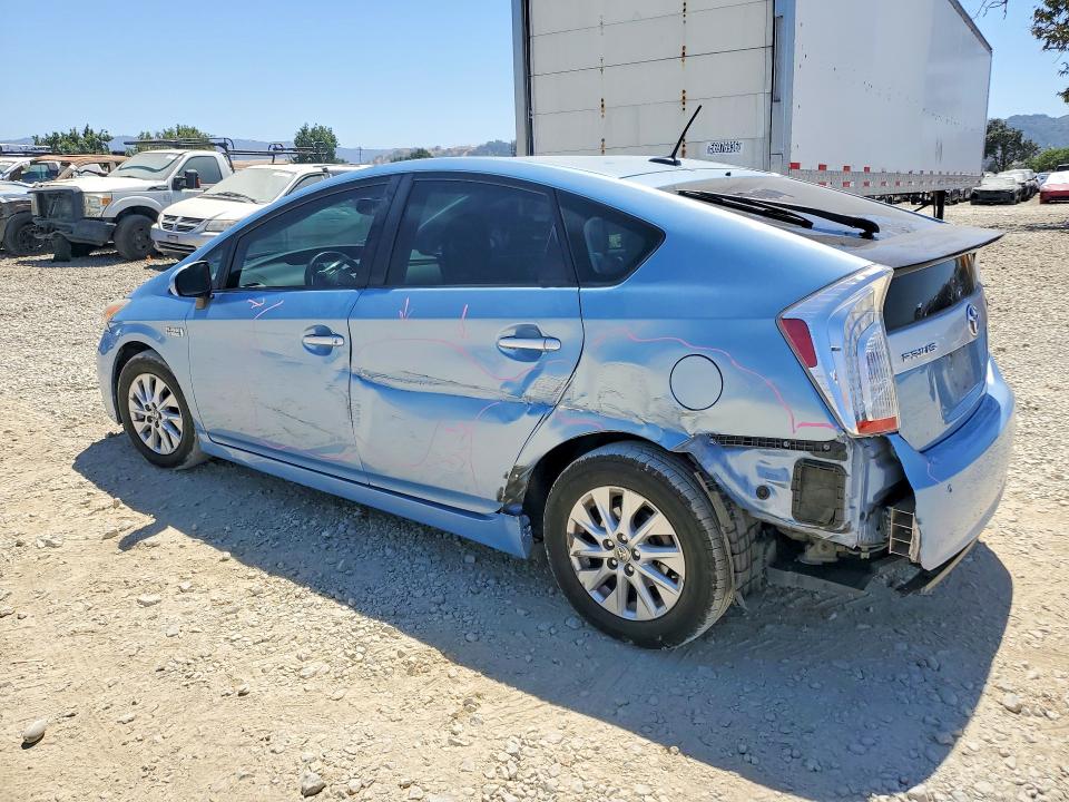 Продажа на аукционе авто 2012 Toyota Prius Plug-in Hybrid, vin: JTDKN3DP8C3009566, номер лота: 61797116