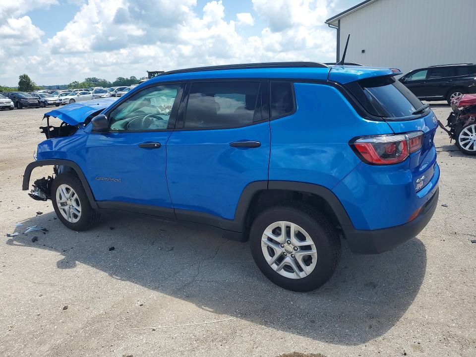 2018 Jeep Compass მანქანა იყიდება აუქციონზე, vin: 3C4NJDAB3JT373161, აუქციონის ნომერი: 59789726