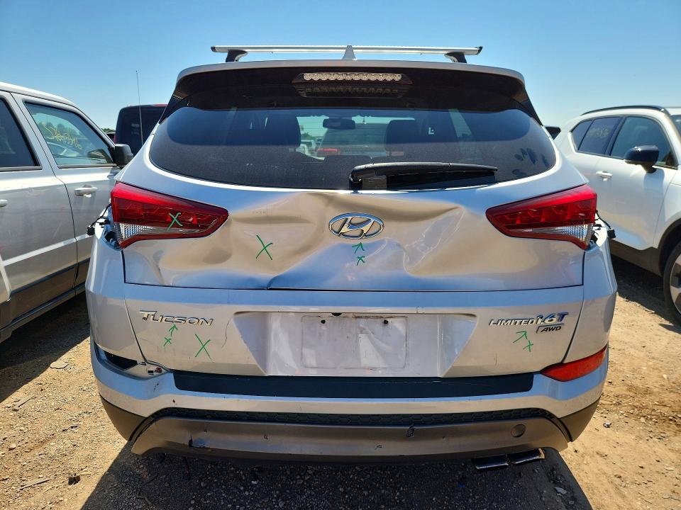2016 Hyundai Tucson მანქანა იყიდება აუქციონზე, vin: KM8J3CA21GU102418, აუქციონის ნომერი: 59656266