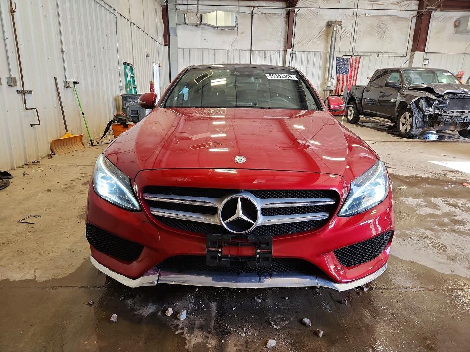 2016 Mercedes-benz C მანქანა იყიდება აუქციონზე, vin: 55SWF4KB0GU125122, აუქციონის ნომერი: 59383346
