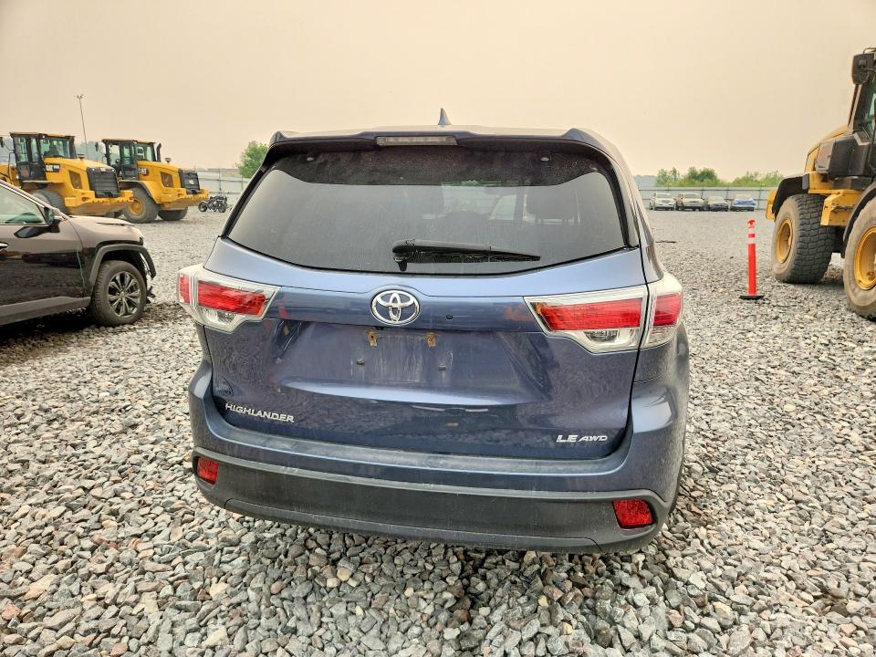 Aukcja sprzedaży 2016 Toyota Highlander, vin: 5TDBKRFH3GS344854, numer aukcji: 60404976