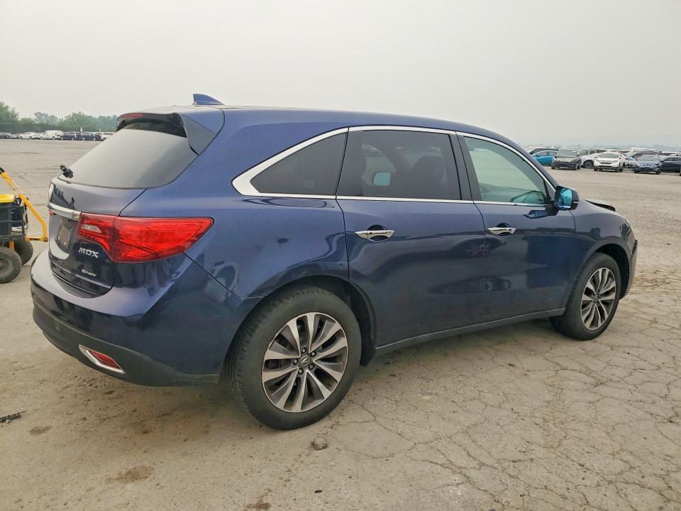 Продажа на аукционе авто 2016 Acura Mdx, vin: 5FRYD4H47GB037949, номер лота: 61396966