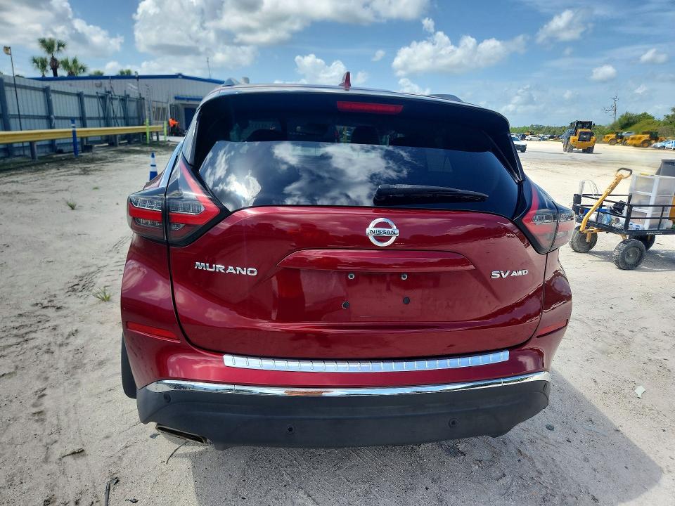 62131726 :رقم المزاد ، 5N1AZ2BS5NC125646 vin ، 2022 Nissan Murano مزاد بيع