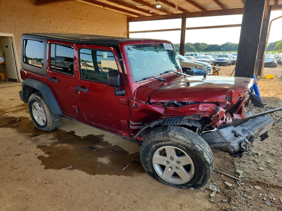 Продажа на аукционе авто 2012 Jeep Wrangler Unlimited, vin: 1C4BJWDGXCL183040, номер лота: 62537846