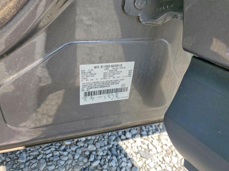 2022 Ford Edge მანქანა იყიდება აუქციონზე, vin: 2FMPK4K97NBB06636, აუქციონის ნომერი: 60050206