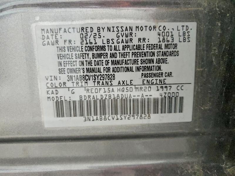 Aukcja sprzedaży 2025 Nissan Sentra, vin: 3N1AB8CV1SY297828, numer aukcji: 59359656
