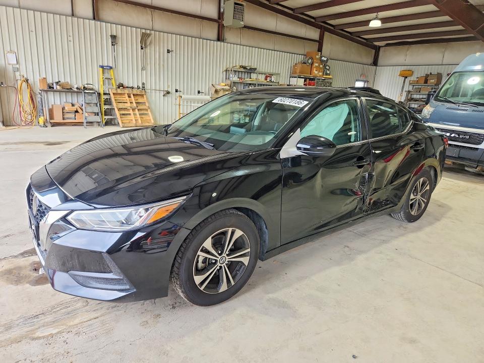60270186 :رقم المزاد ، 3N1AB8CV0MY298472 vin ، 2021 Nissan Sentra مزاد بيع