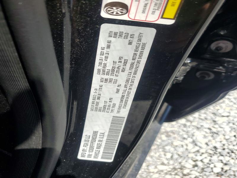 2025 Ram 1500 მანქანა იყიდება აუქციონზე, vin: 1C6SRFFP6SN536096, აუქციონის ნომერი: 60063556