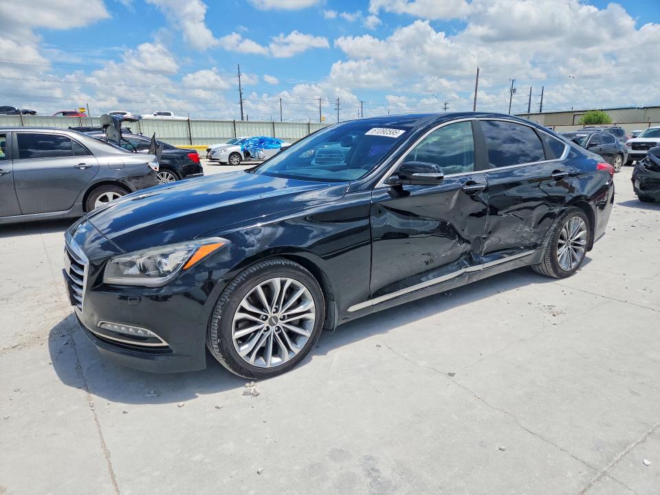 Продажа на аукционе авто 2017 Genesis G80, vin: KMHGN4JE8HU177588, номер лота: 61090586
