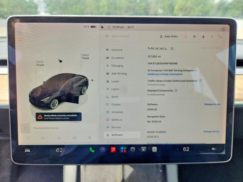 Продажа на аукционе авто 2022 Tesla Model 3, vin: 5YJ3E1EA5NF190098, номер лота: 60212916