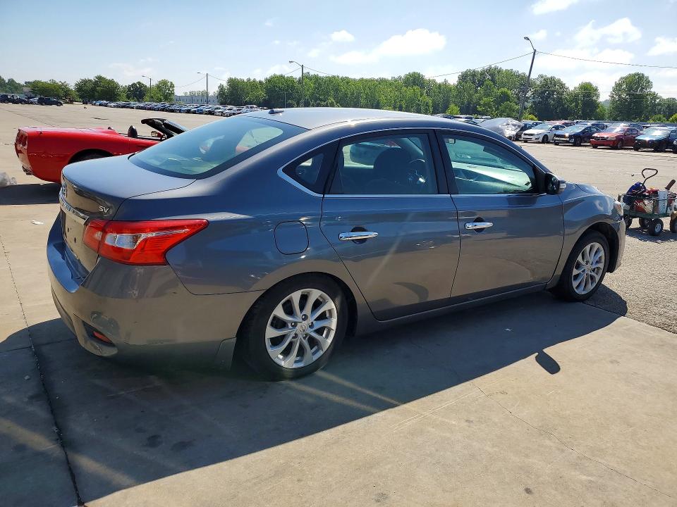 60921236 :رقم المزاد ، 3N1AB7AP8KL607310 vin ، 2019 Nissan Sentra مزاد بيع