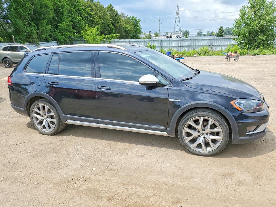 2018 Volkswagen Golf Alltrack მანქანა იყიდება აუქციონზე, vin: 3VWH17AUXJM764783, აუქციონის ნომერი: 60110776