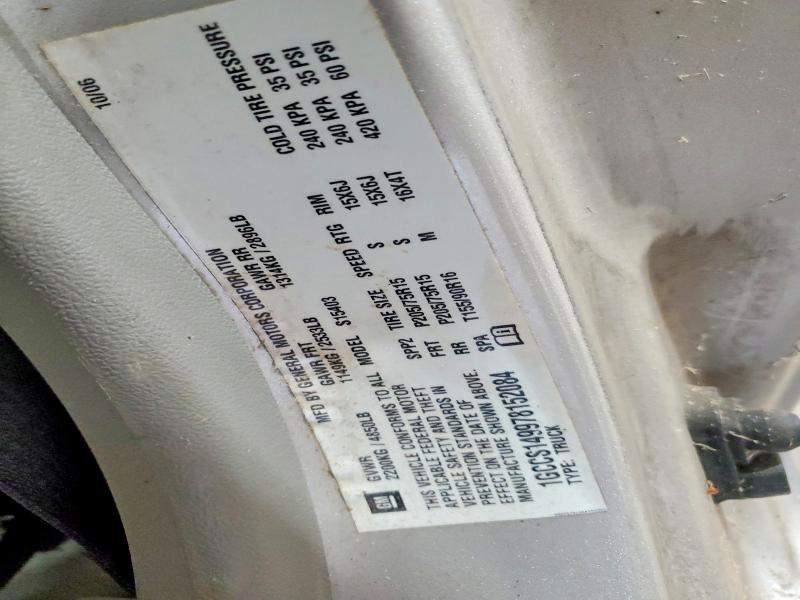 Aukcja sprzedaży 2007 Chevrolet Colorado, vin: 1GCCS149978152084, numer aukcji: 62154316