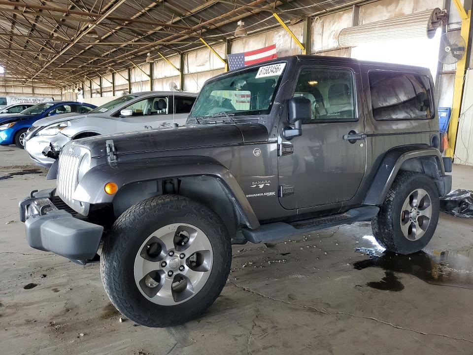 Auction sale of the 2018 Jeep Wrangler, vin: 1C4AJWBG2JL936636, lot number: 61583456