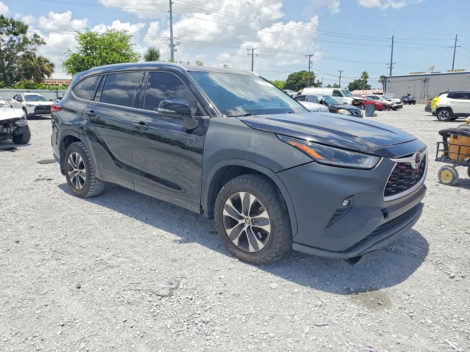 Продаж на аукціоні авто 2021 Toyota Highlander, vin: 5TDHZRBH5MS543296, номер лоту: 60129396