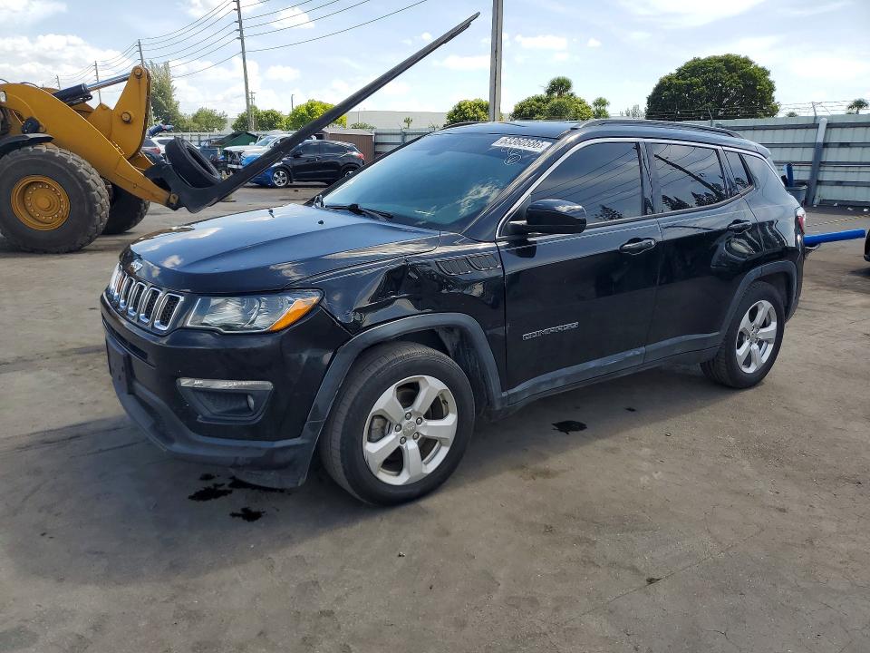 Продаж на аукціоні авто 2019 Jeep Compass, vin: 3C4NJCBB1KT614211, номер лоту: 63360586