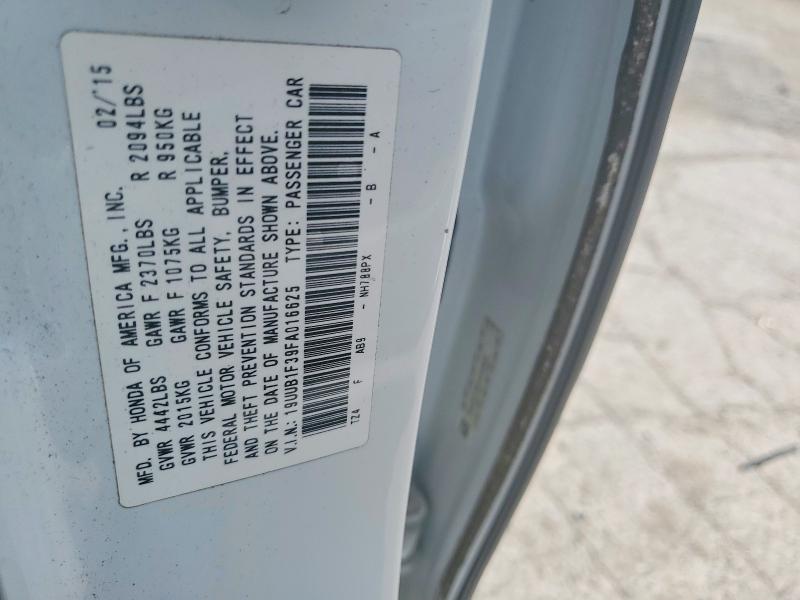 Aukcja sprzedaży 2015 Acura Tlx, vin: 19UUB1F39FA016625, numer aukcji: 62091716