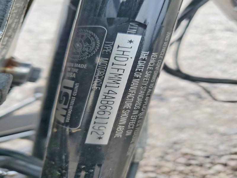 Продаж на аукціоні авто 2010 Harley-davidson Flhtp, vin: 1HD1FMM14AB661192, номер лоту: 59989986