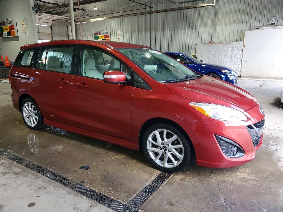 2015 Mazda 5 მანქანა იყიდება აუქციონზე, vin: JM1CW2CL5F0187449, აუქციონის ნომერი: 60267946