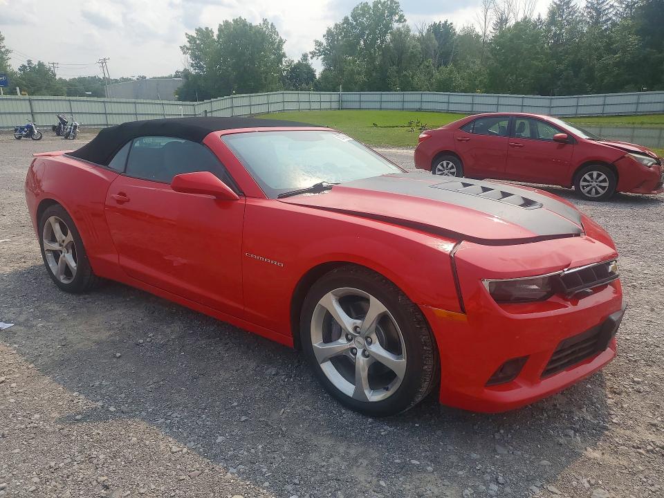 Продажа на аукционе авто 2015 Chevrolet Camaro, vin: 2G1FK3DJ4F9215655, номер лота: 62738226