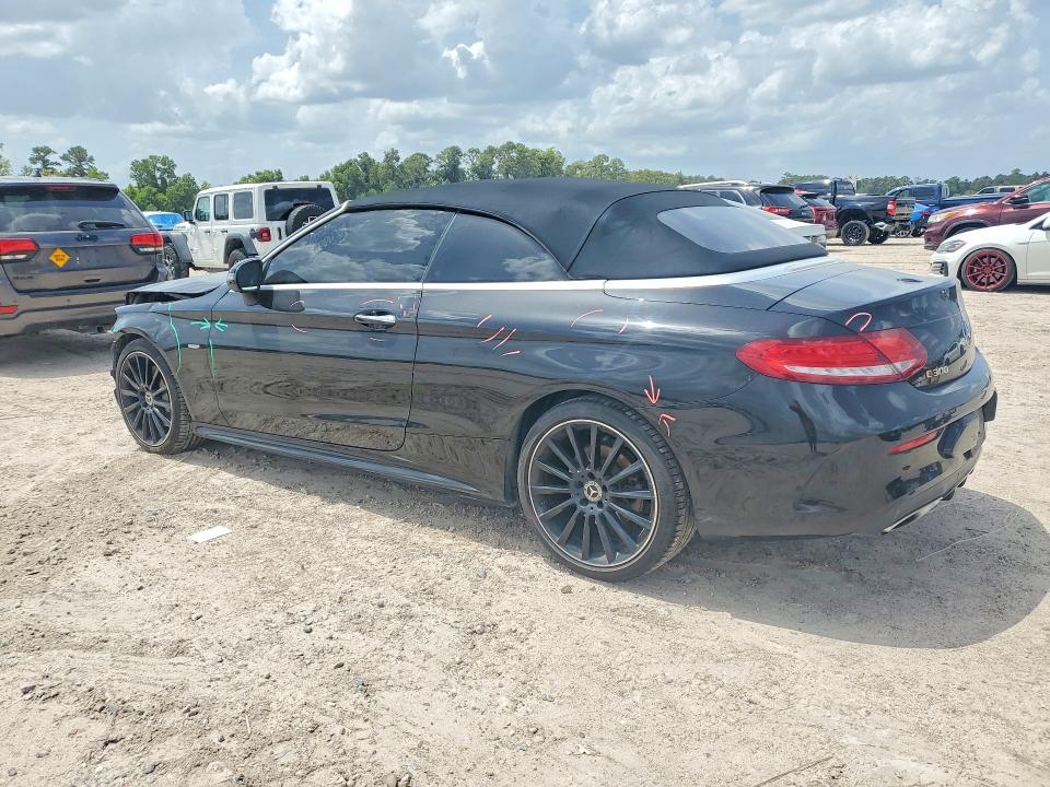 61690526 :رقم المزاد ، WDDWK4JB6JF649415 vin ، 2018 Mercedes-benz C مزاد بيع