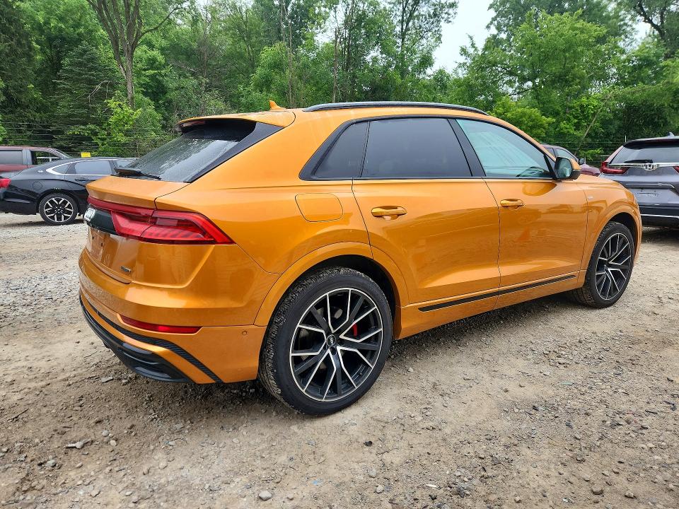 2020 Audi Q8 მანქანა იყიდება აუქციონზე, vin: WA1FVAF18LD022109, აუქციონის ნომერი: 59907086
