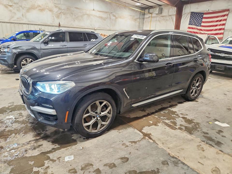 2020 Bmw X3 მანქანა იყიდება აუქციონზე, vin: 5UXTY5C00LLT35761, აუქციონის ნომერი: 62563136